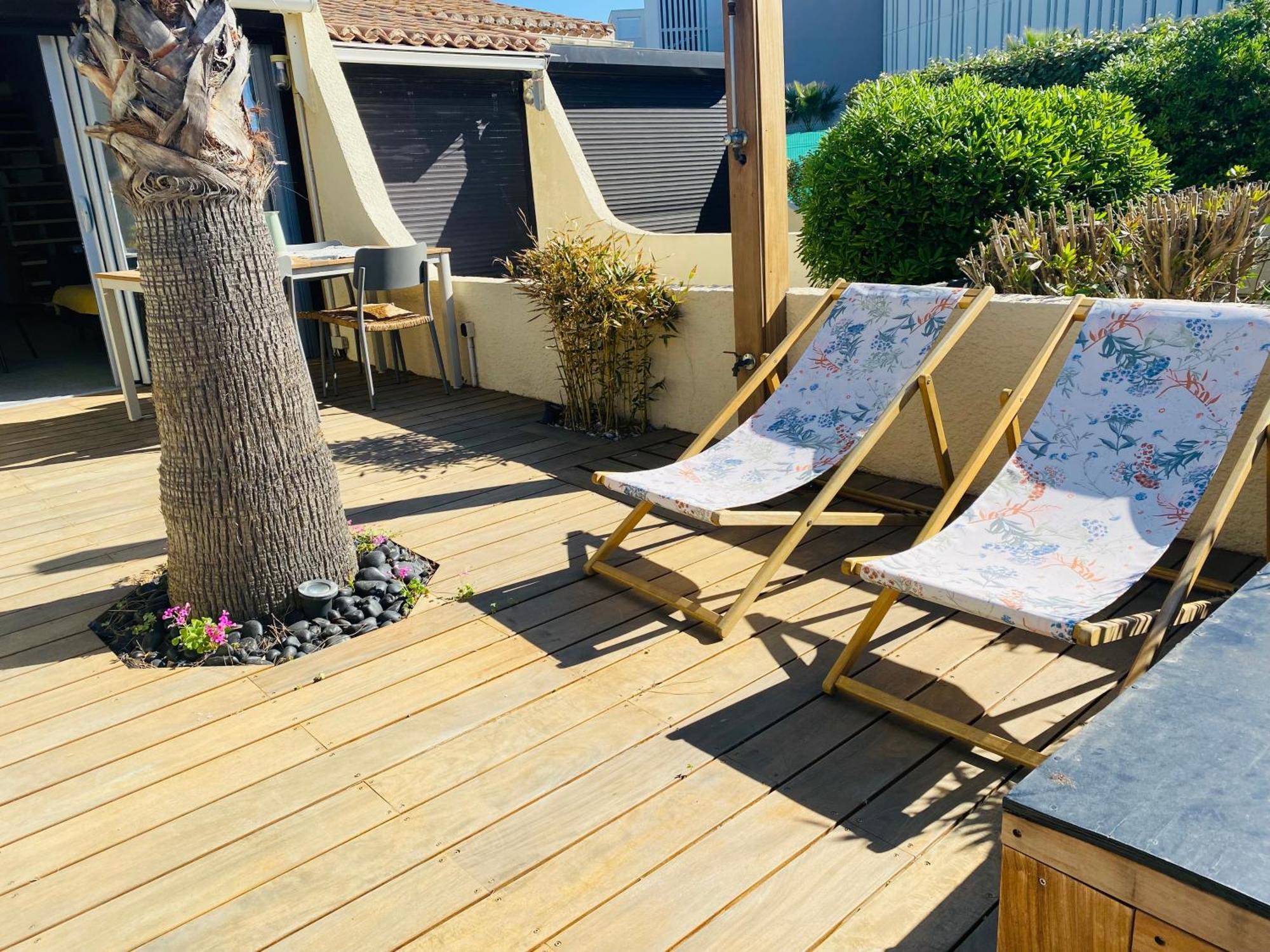 Villa Naturiste Heliovillage - Cap D'Agde - 2 Pers ภายนอก รูปภาพ